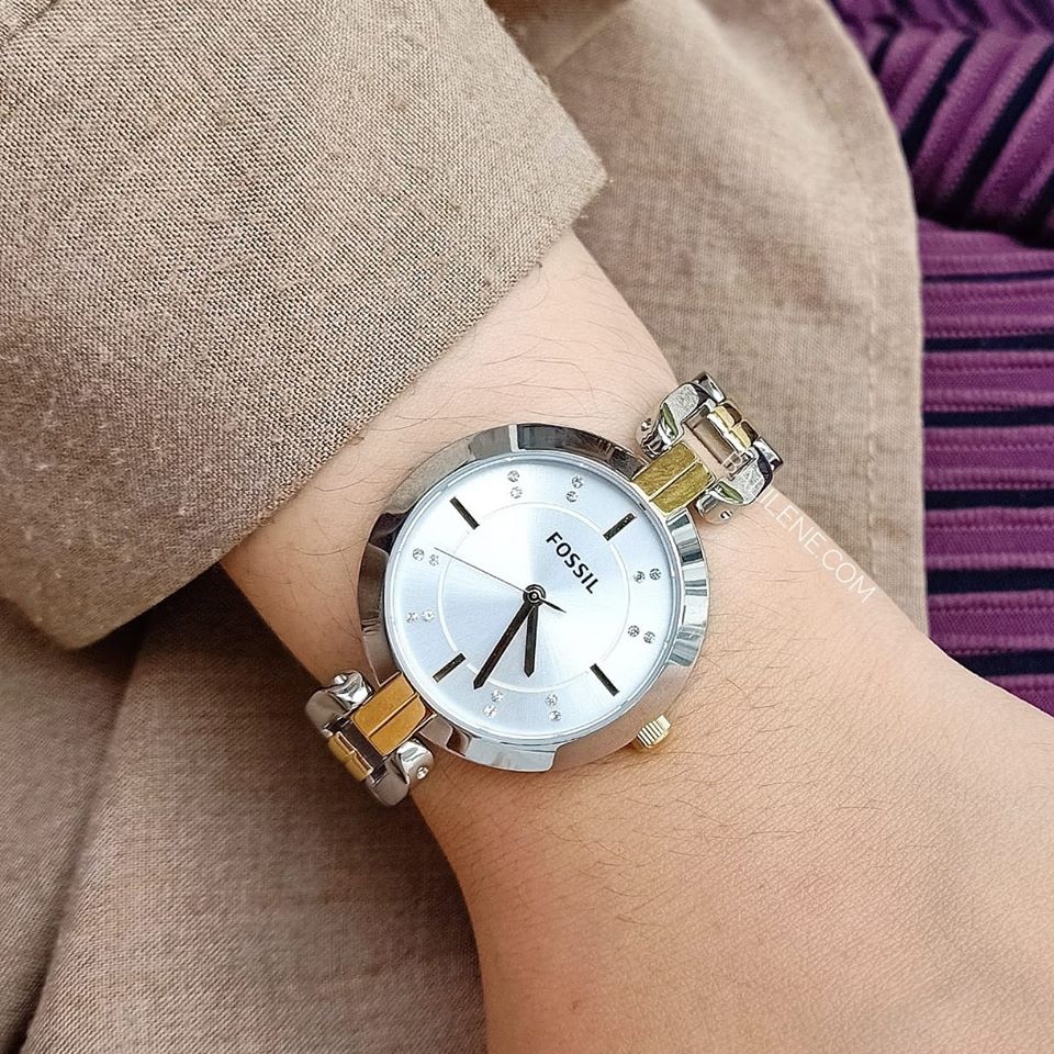 Fossil BQ3207 Kerrigan Three Hand Two Tone Watch