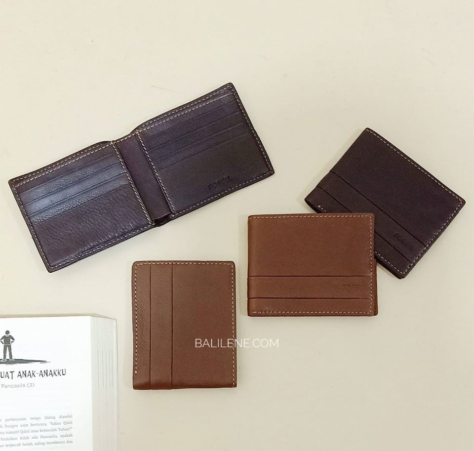 Fossil SML1392210 Lufkin Bifold Medium Brown