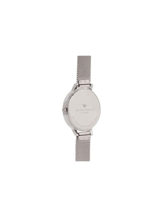Olivia Burton Marble Floral Silver