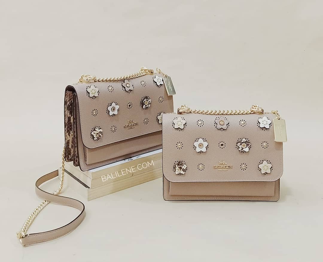 Coach 91143 Klare Crossbody App Taupe Multi