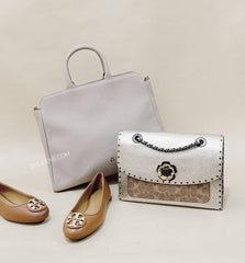 Aigner Tasche Tote Bag Leder Stone Grey Zalando