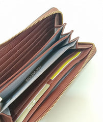 Fossil SL7915914 RFID Logan Zip Brown Multi