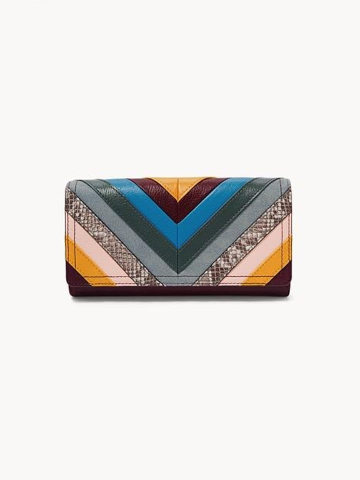 Logan flap hot sale clutch fossil