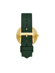 Tory Burch TBW6102 Womens Bailey Green Leather Strap Watch