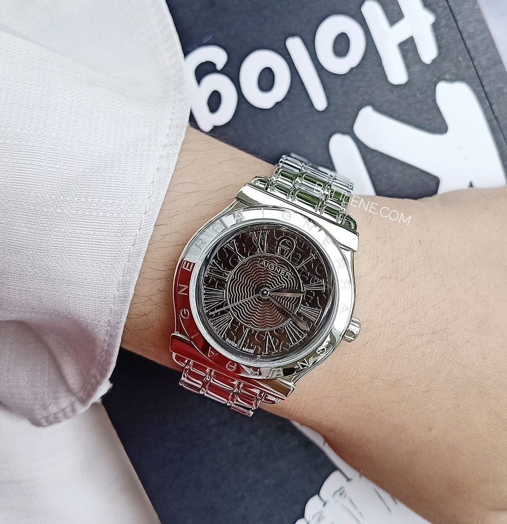 Aigner A24135 Bolzano Silver Watch
