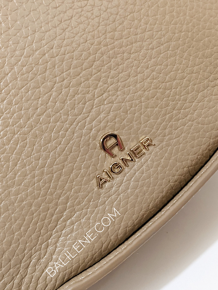 Leather Bags Aigner Abby Tasche Aigner Tasche Tote Bag Leder Stone