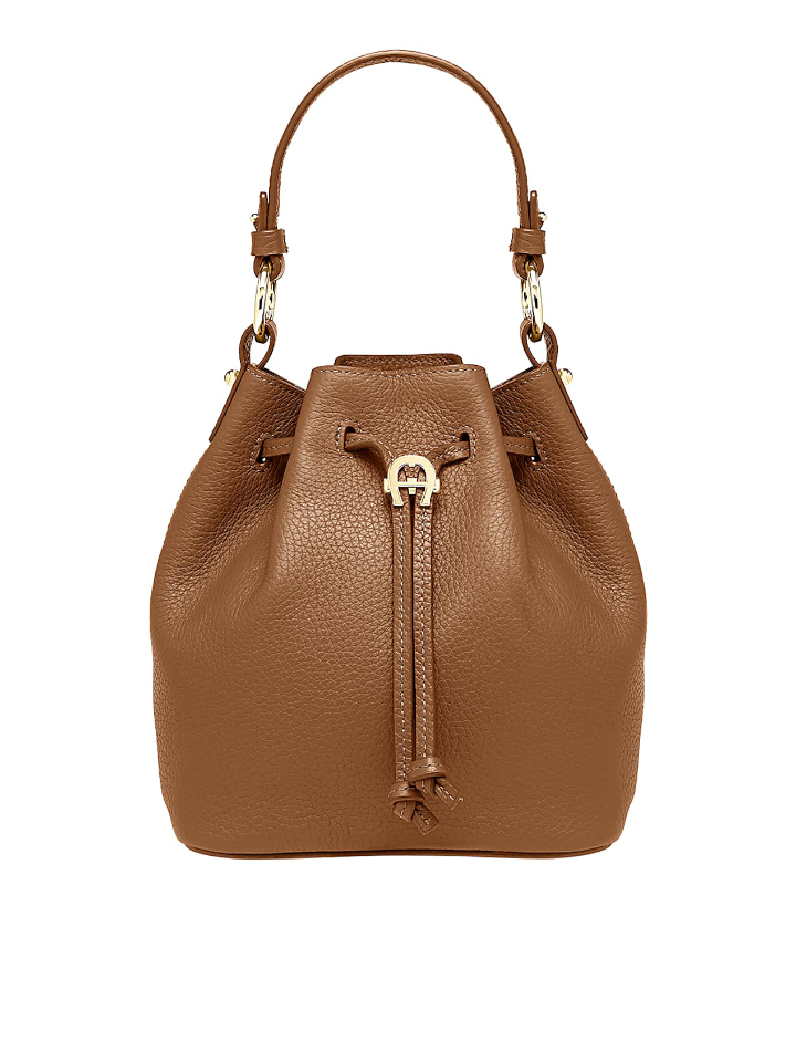 Aigner-132159-00-0728-Tara-Crossbody-Small-Dark-Toffe-Brown-Balilene-depan