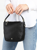 Aigner 132232 50 Roma Crossbody Bag Black