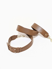 Aigner 132213 50-0728 Fabia Camera Bag Dark Toffe Brown