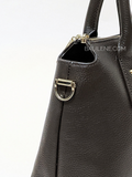 Aigner Leonia Satchel Bowling Java Brown