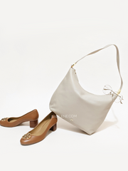 Aigner 136080 50-0039 Coco Medium Hobo Bag Sand