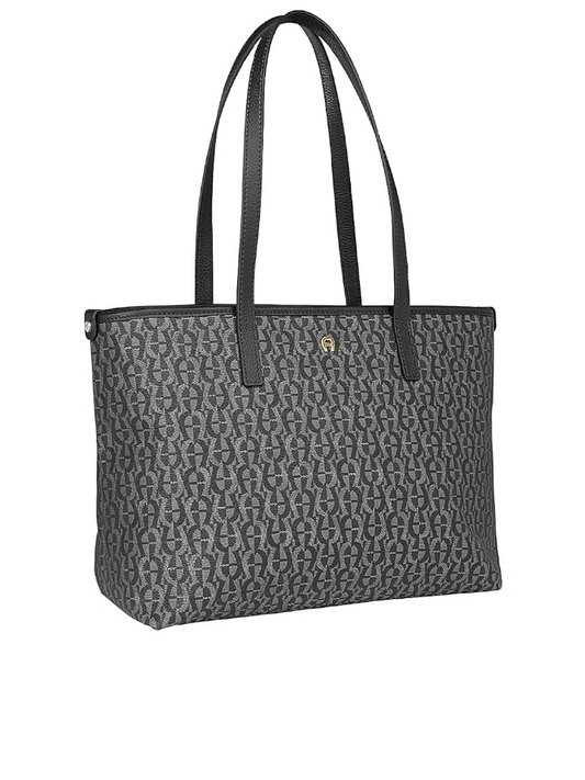 Aigner 137010-50 Ilona Shopper Bag Black