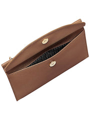 Aigner 163121-0728 Phone Pouch Dark Toffee Brown