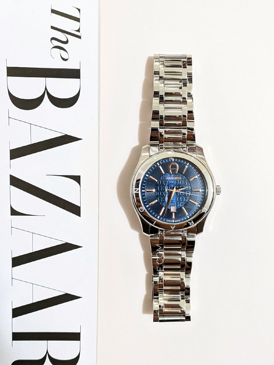 Aigner A32190H Lazio Blue Dial Stainless Steel Watch