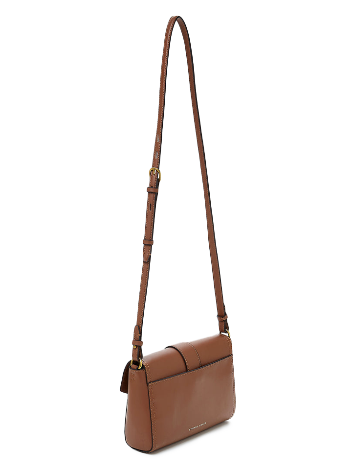 Aigner Etienne Mia Flap Crossbody Bag Luggage