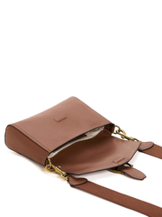 Aigner Etienne Mia Flap Crossbody Bag Luggage