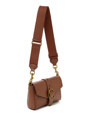 Aigner Etienne Mia Flap Crossbody Bag Luggage