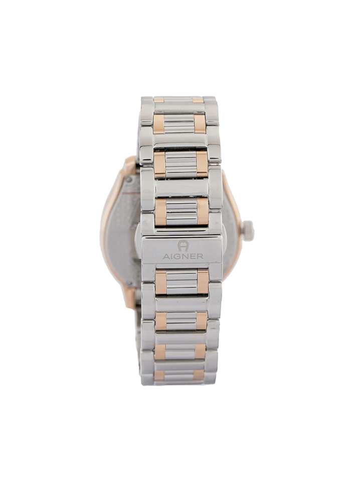 Aigner Vicenza A11113 Silver-Rose Gold Stainless Steel Watch