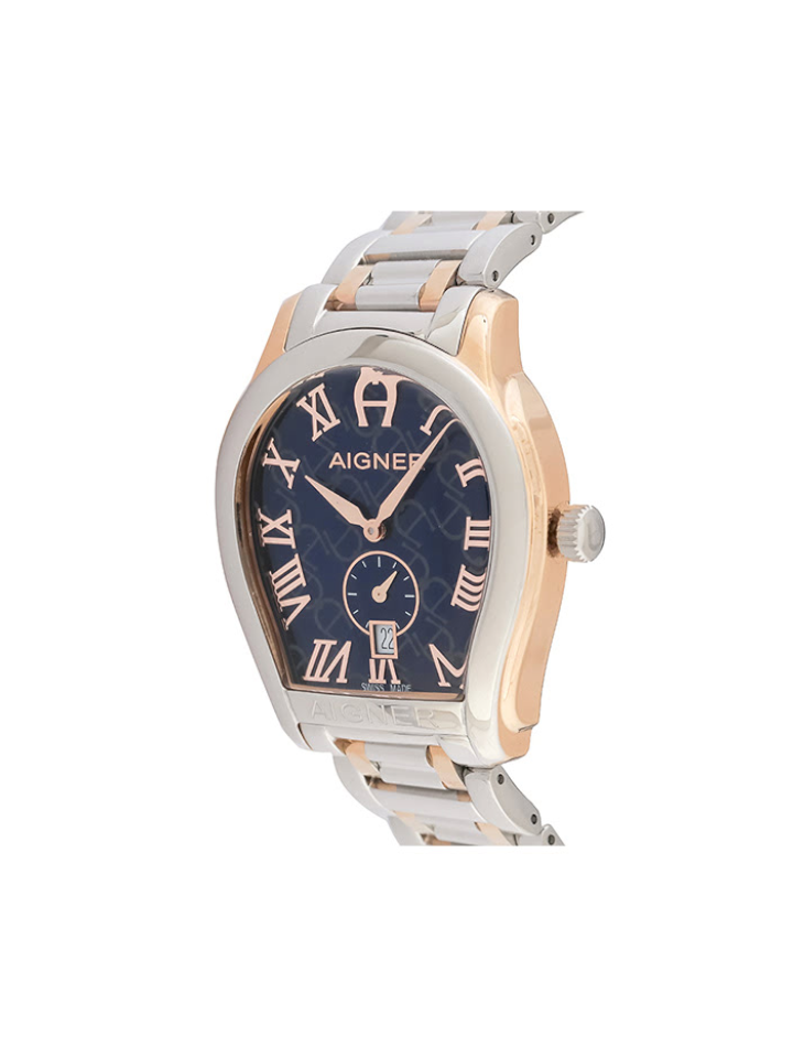 Aigner Vicenza A11113 Silver-Rose Gold Stainless Steel Watch