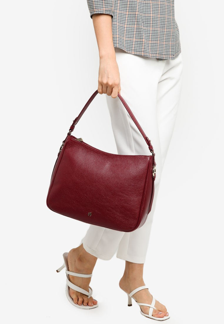 Aigner 136715-50-0506 Kofferworld Milano M Beuteltasche Burgundy