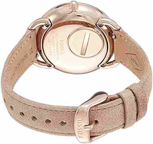 Fossil Es4007 Tailor Multifunction Light Brown Leather Watch