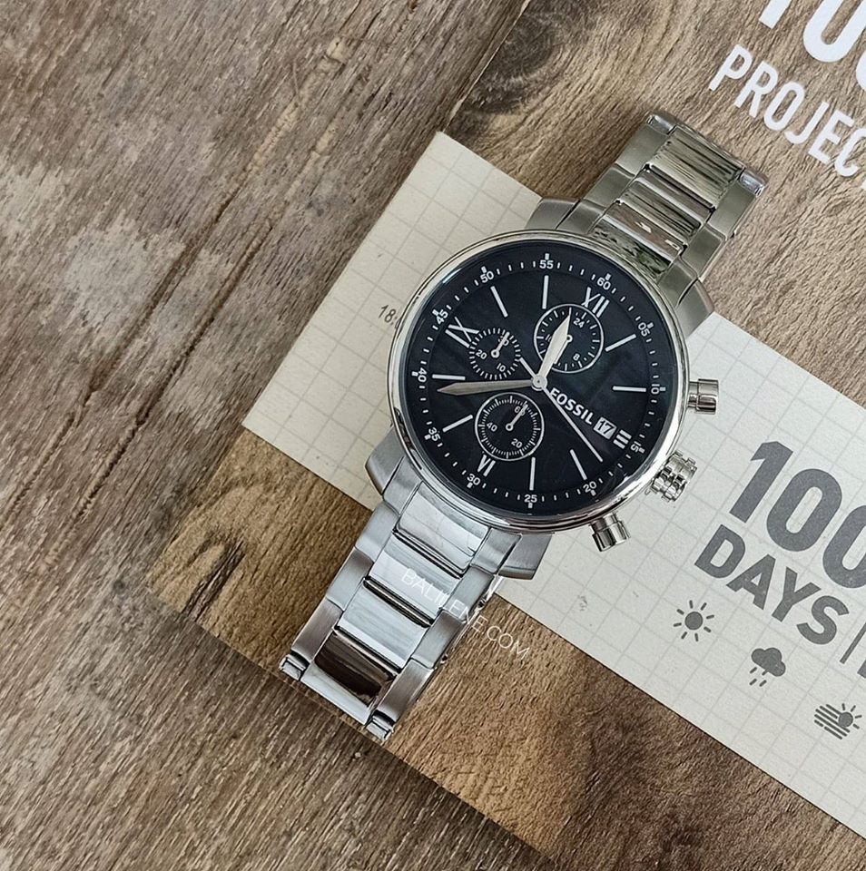 Fossil BQ1000 Rhett Chronograph Stainless Steel Watch