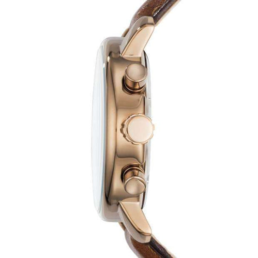 Fossil BQ2005 Rhett Classic Edition Dark Brown Leather Watch