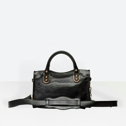 balenciaga classic metallic edge mini city