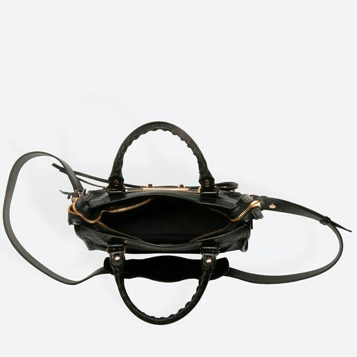Balenciaga Classic Metallic Edge Mini City Black