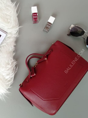 Bally 6225113 Kissen Small Red 14 Bovine Grained