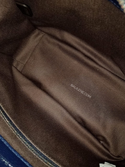 Bally Kissen 284515397 Small Bowling Bag Navy