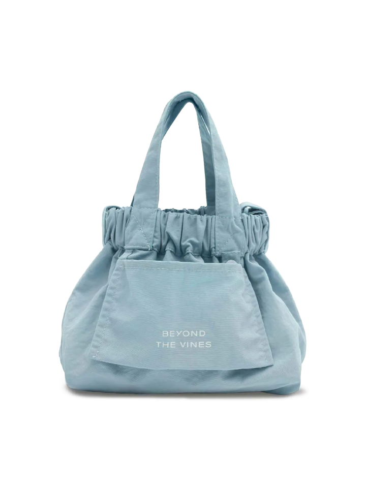 Beyond The Vines Micro Dumpling Bag Light Blue – Balilene