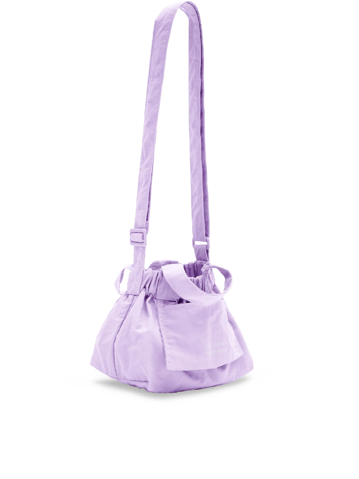 Beyond The Vines Micro Dumpling Bag Lilac