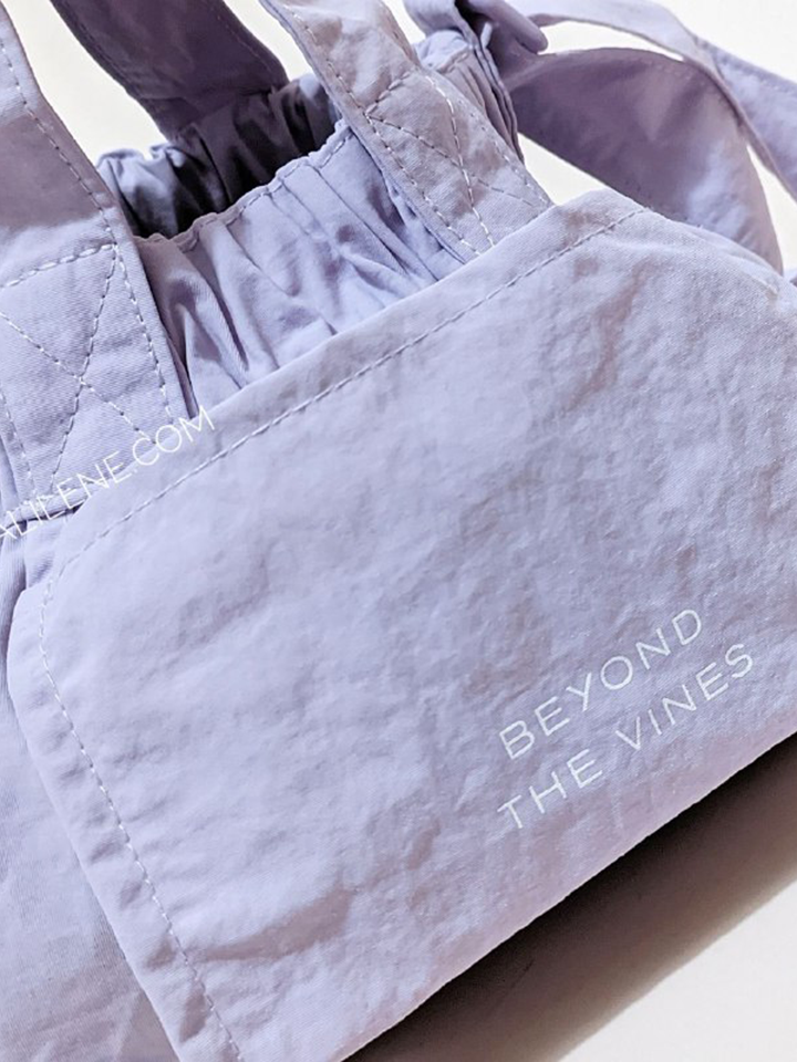 Beyond The Vines Micro Dumpling Bag Lilac