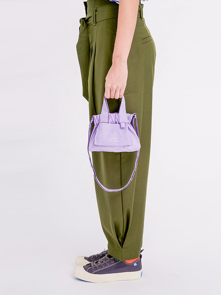 Beyond The Vines Micro Dumpling Bag Lilac – Balilene Beyond The Vines Micro Dumpling Bag Lilac – Balilene