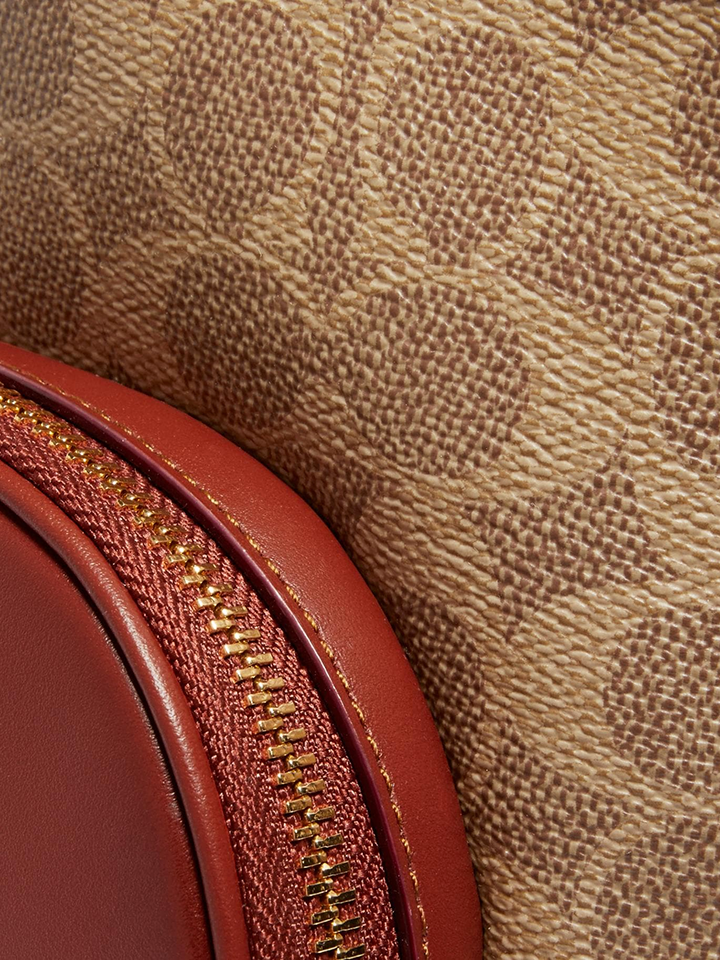    Coach-1029-Carrie-Backpack-23-In-Signature-Canvas-Tan-Rust-Balilene-detail
