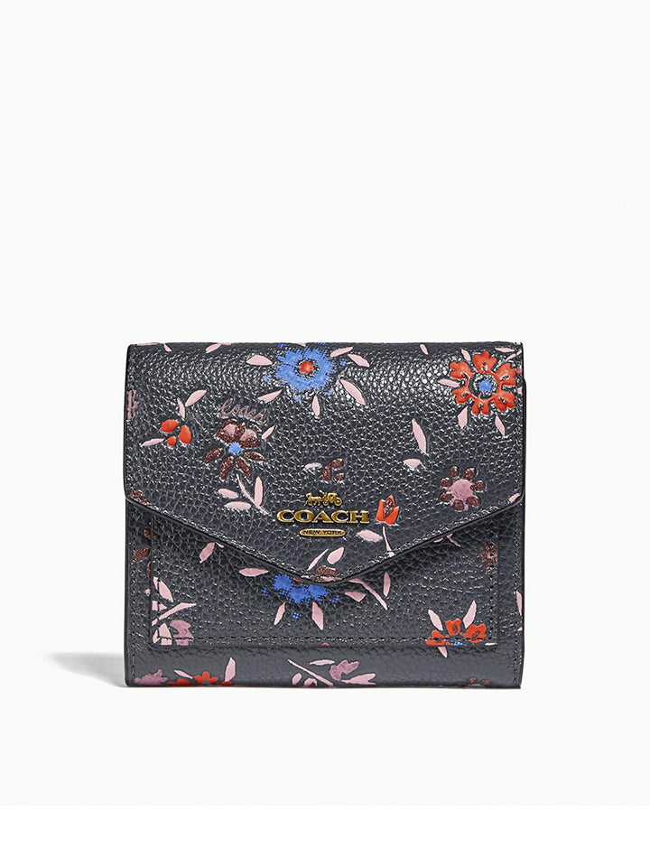 Coach 1131 Small Wallet With Wildflower Print