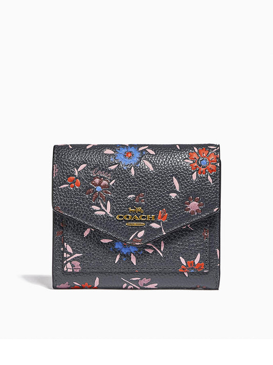 Coach 1131 Small Wallet With Wildflower Print