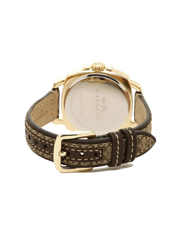 Coach 14503150 Boyfriend Signature Strap Khaki Brown