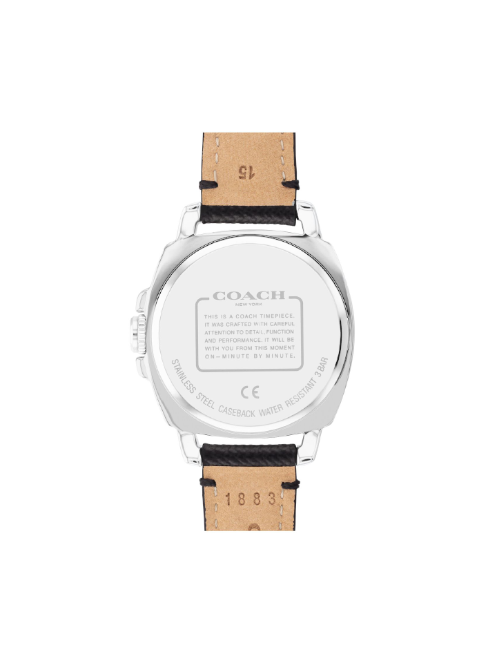 Coach 14503152 Boyfriend Leather Strap Black