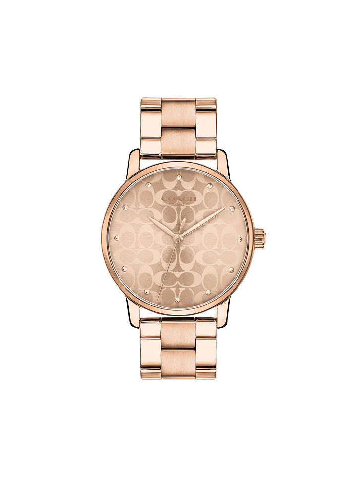 Coach 14503407 Grand Stainless Rosegold