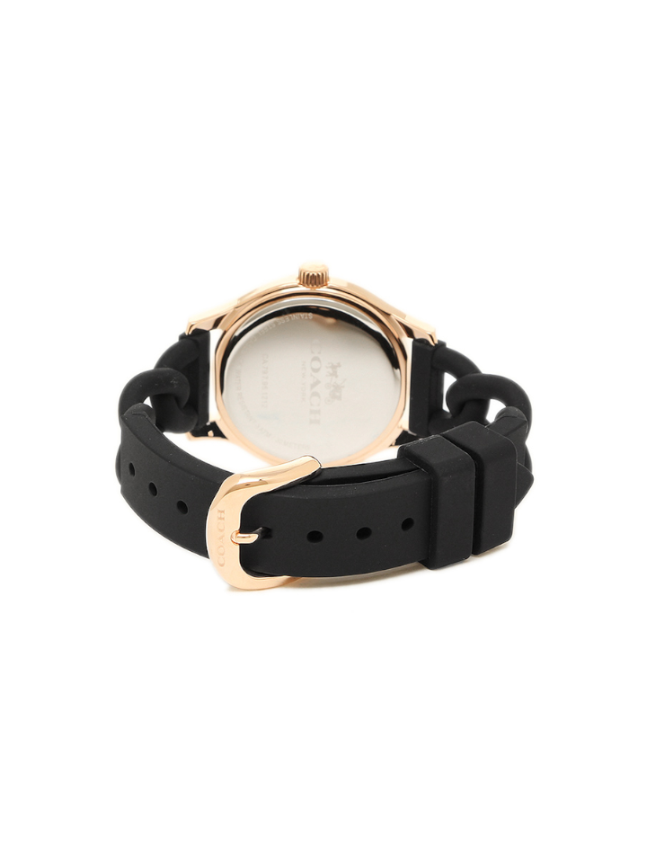 Coach 14503420 Maddy Rubber Strap Black