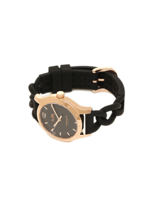 Coach 14503420 Maddy Rubber Strap Black