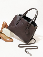    Coach-25137-Charlie-Carryall-Crossbody-Bag-Black-Oxblood-Balilene-detail-depan