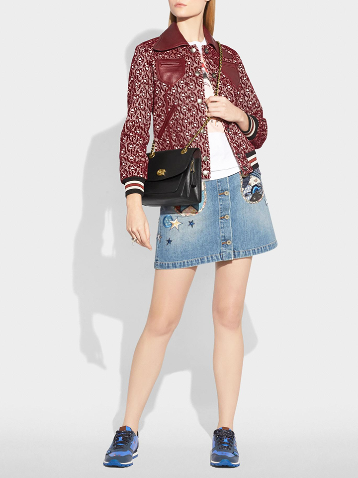 Coach parker 2025 shoulder bag