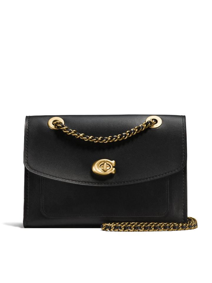 Coach Parker Shoulder Bag Black