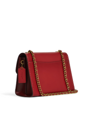 Coach 29390 Parker 18 In Colorblock Red Apple Multi