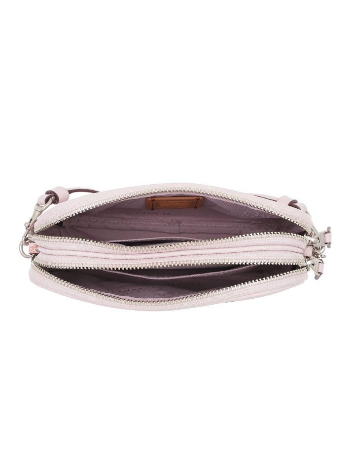 Coach 29549 Floral Bow Crossbody Clutch Lee Pink Floral