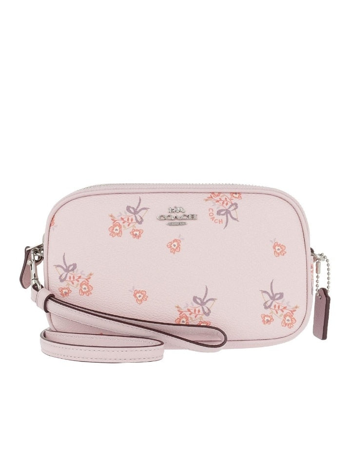 Coach discount flower clutch