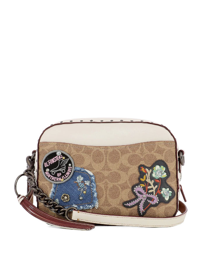 Coach bag 2025 with patches